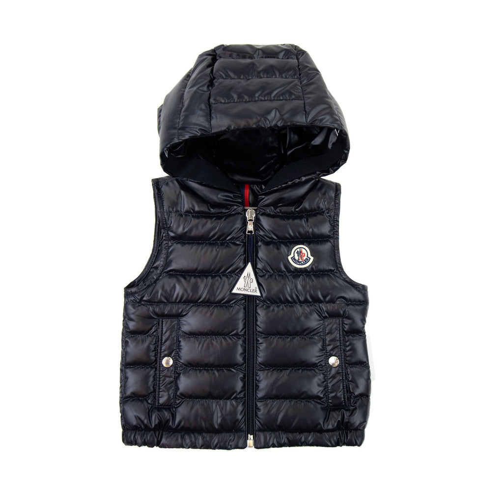 Moncler Junior Couronne Down Gilet Navy 778