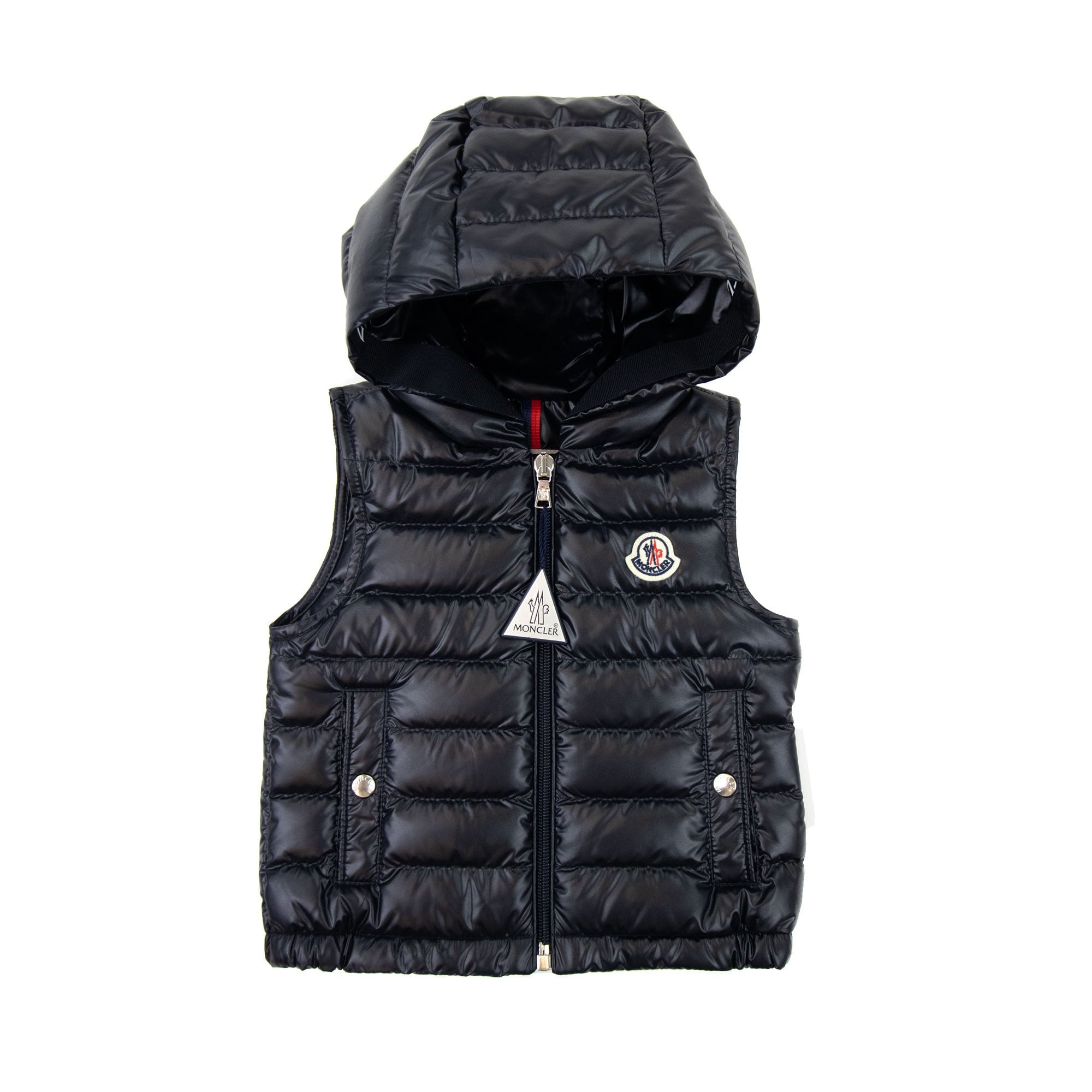 Moncler Junior Couronne Down Gilet Navy 778