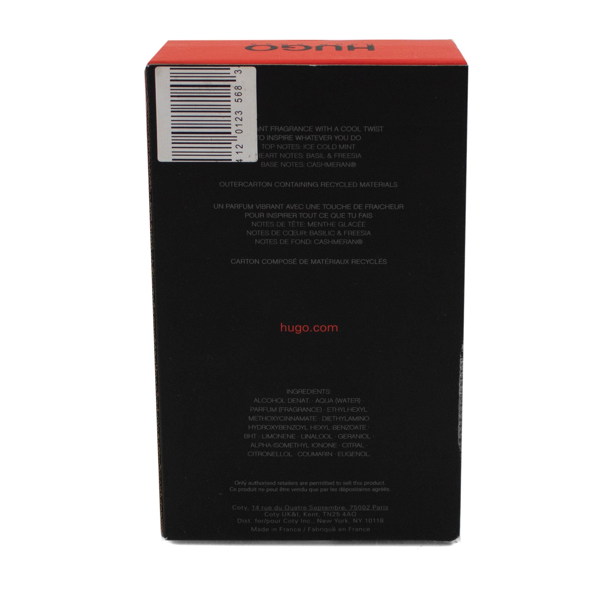 Hugo Just Different Eau De Toilette Natural Spray Black