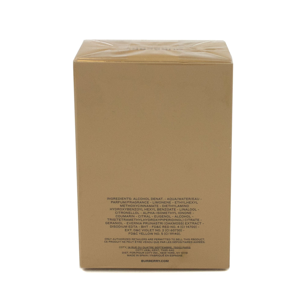 Burberry Hero Eau De Toilette Natural Spray Vaporisateur Gold