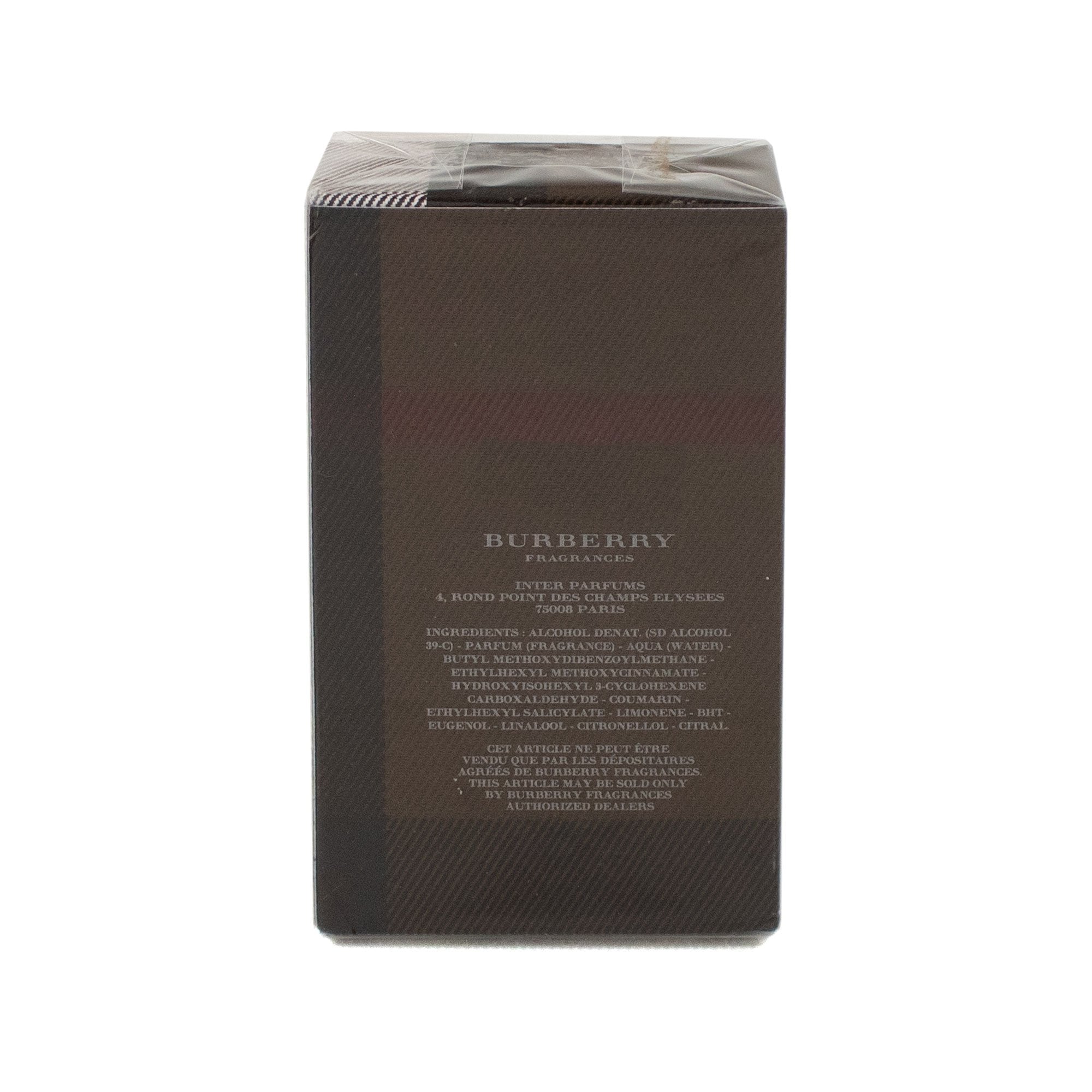 Burberry Eau De Toilette Natural Spray Clear
