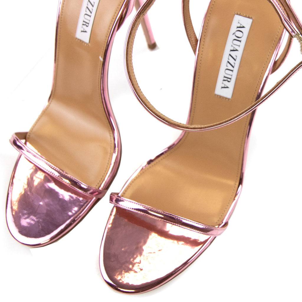 Aquazzura Olie Sandal 105 Petal Rose