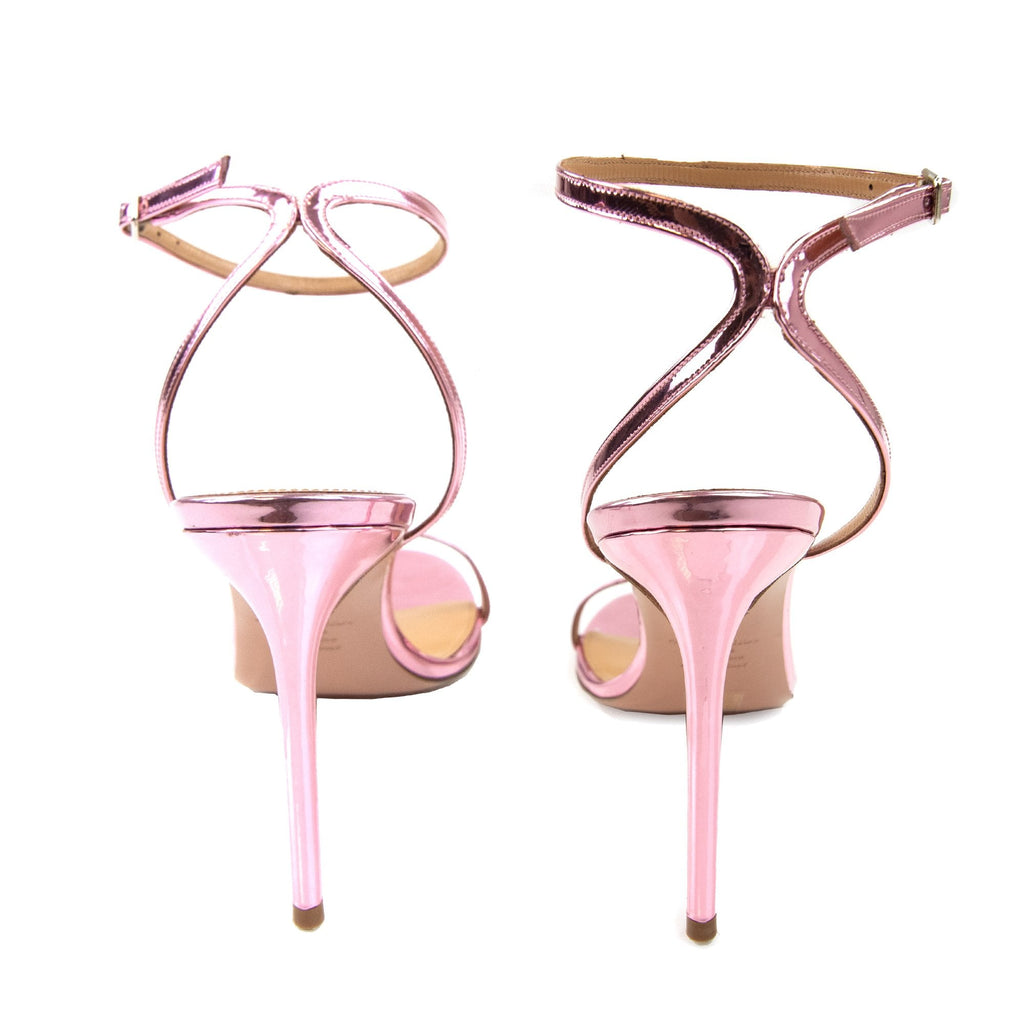 Aquazzura Olie Sandal 105 Petal Rose