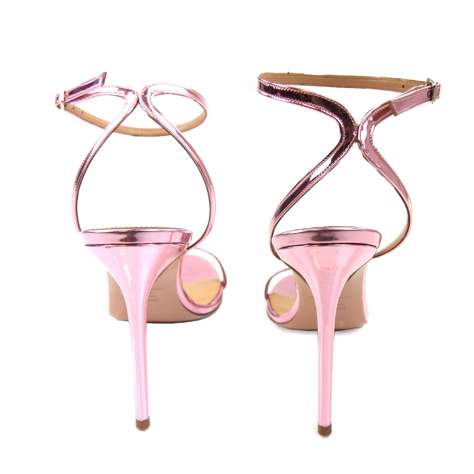 Aquazzura Olie Sandal 105 Petal Rose
