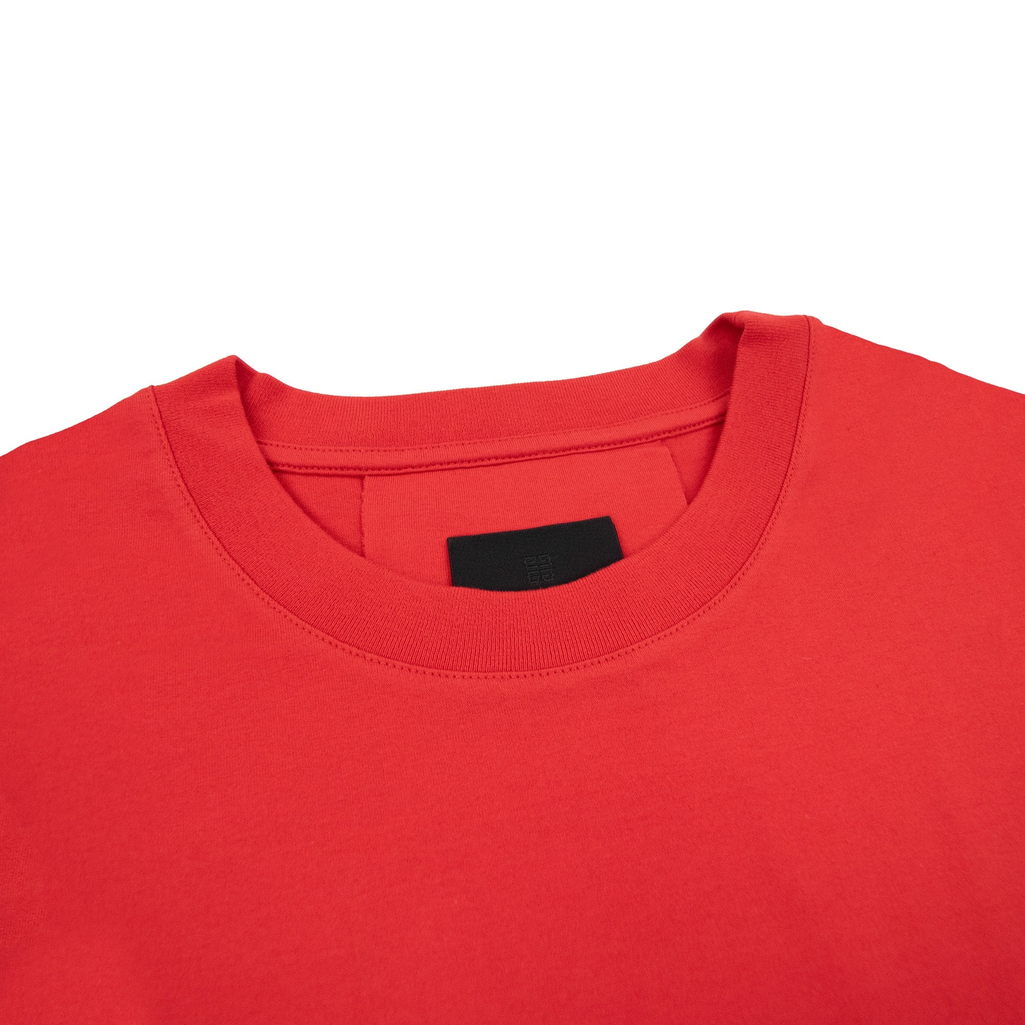 Givenchy 4g Stars Logo T Shirt Red 600