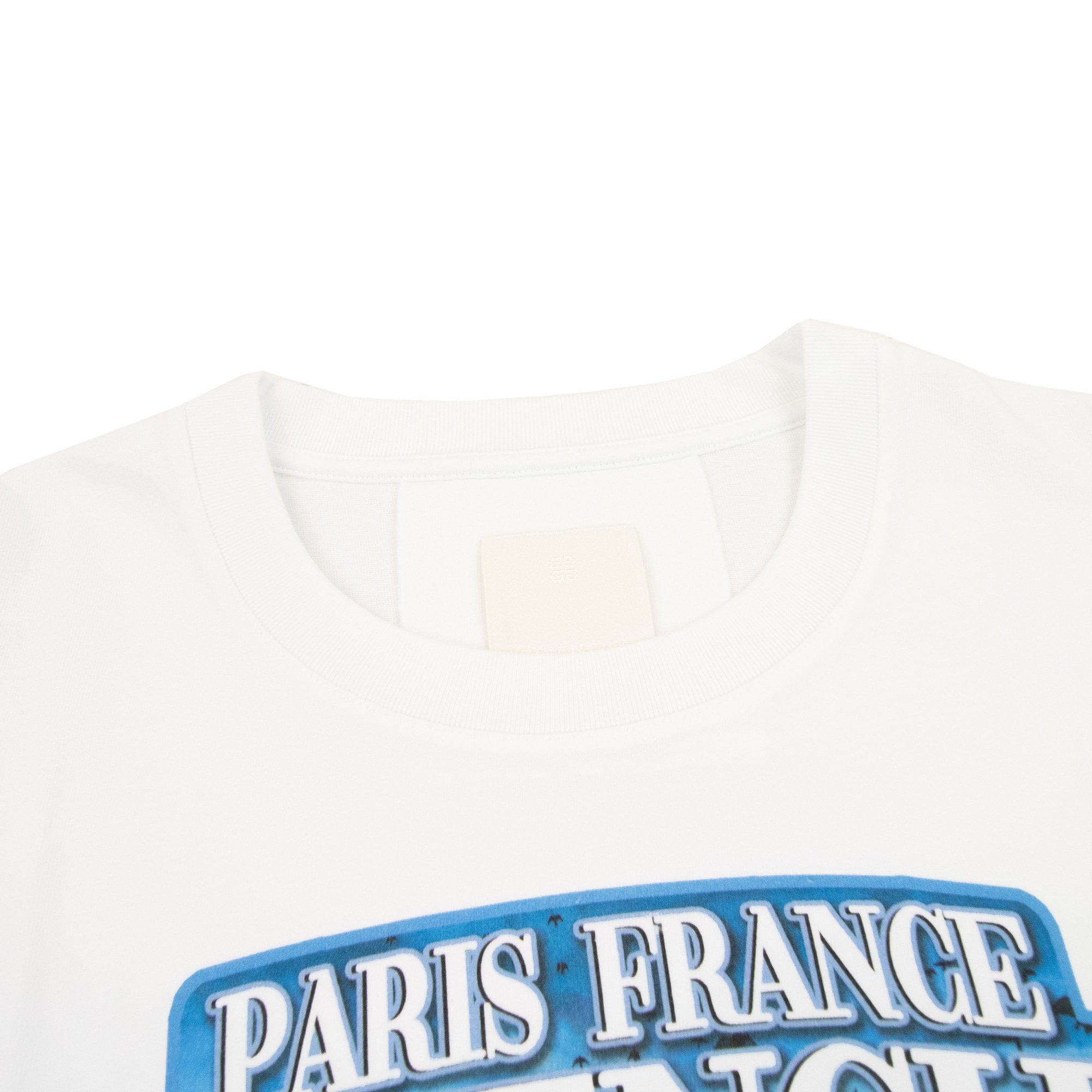Givenchy World Tour Boxy Fit T Shirt White 100