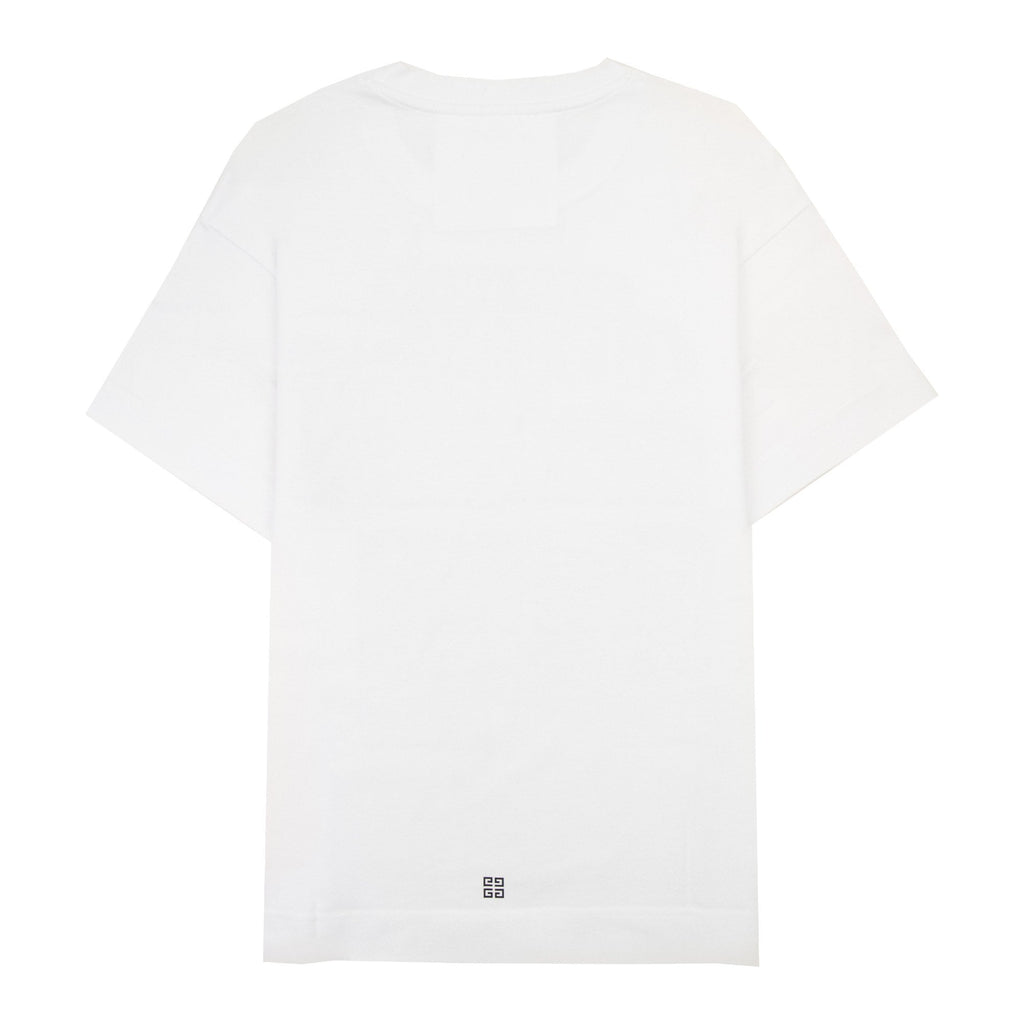 Givenchy World Tour Boxy Fit T Shirt White 100