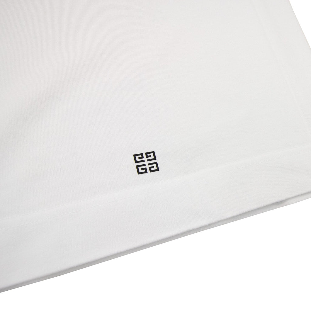 Givenchy World Tour Boxy Fit T Shirt White 100