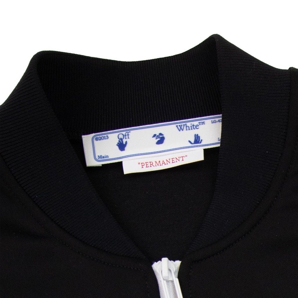 Off White Single Arrow Slim Track Top Black/white
