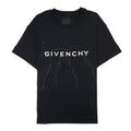 Givenchy Reflective Art Work Boxy Fit T Shirt Black 001