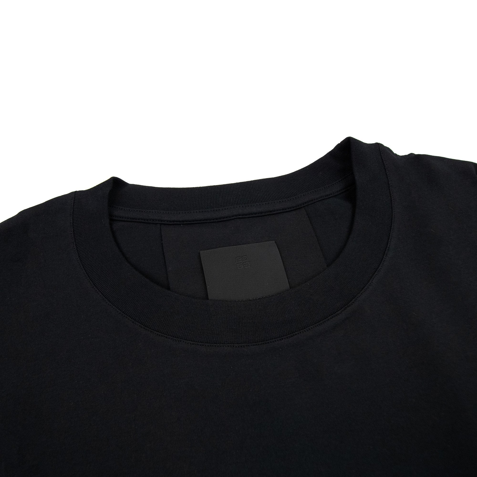 Givenchy Reflective Art Work Boxy Fit T Shirt Black 001