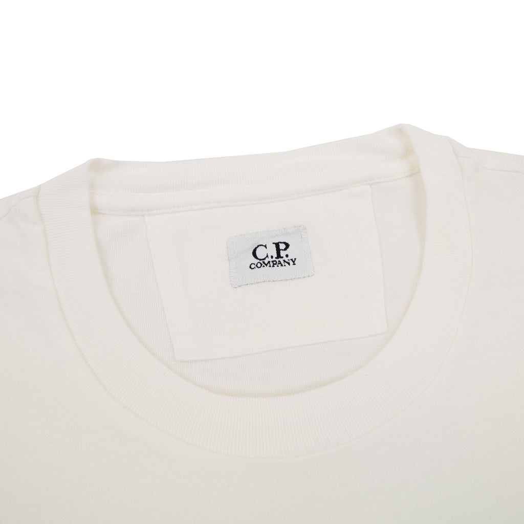 Cp Company 24/1 Jersey Facili-tees T-shirt White 103