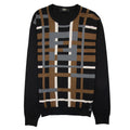 Fendi Straw Ff Logo Knitted Sweater Nero