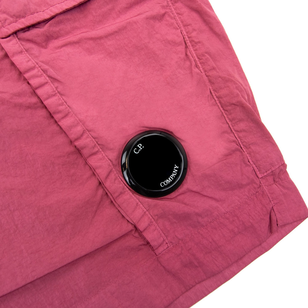 Cp Company Chrome-r Cargo Shorts Red Bud 577