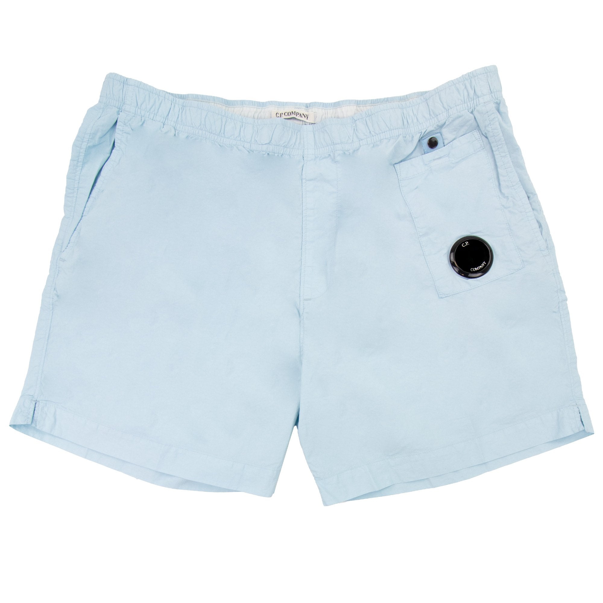 Cp Company Flatt Nylon Utility Swim Shorts Starlight Blue 806