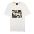 Hugo Boss Tee Heavy Boss Seasonal Artwork T Shirt White 101