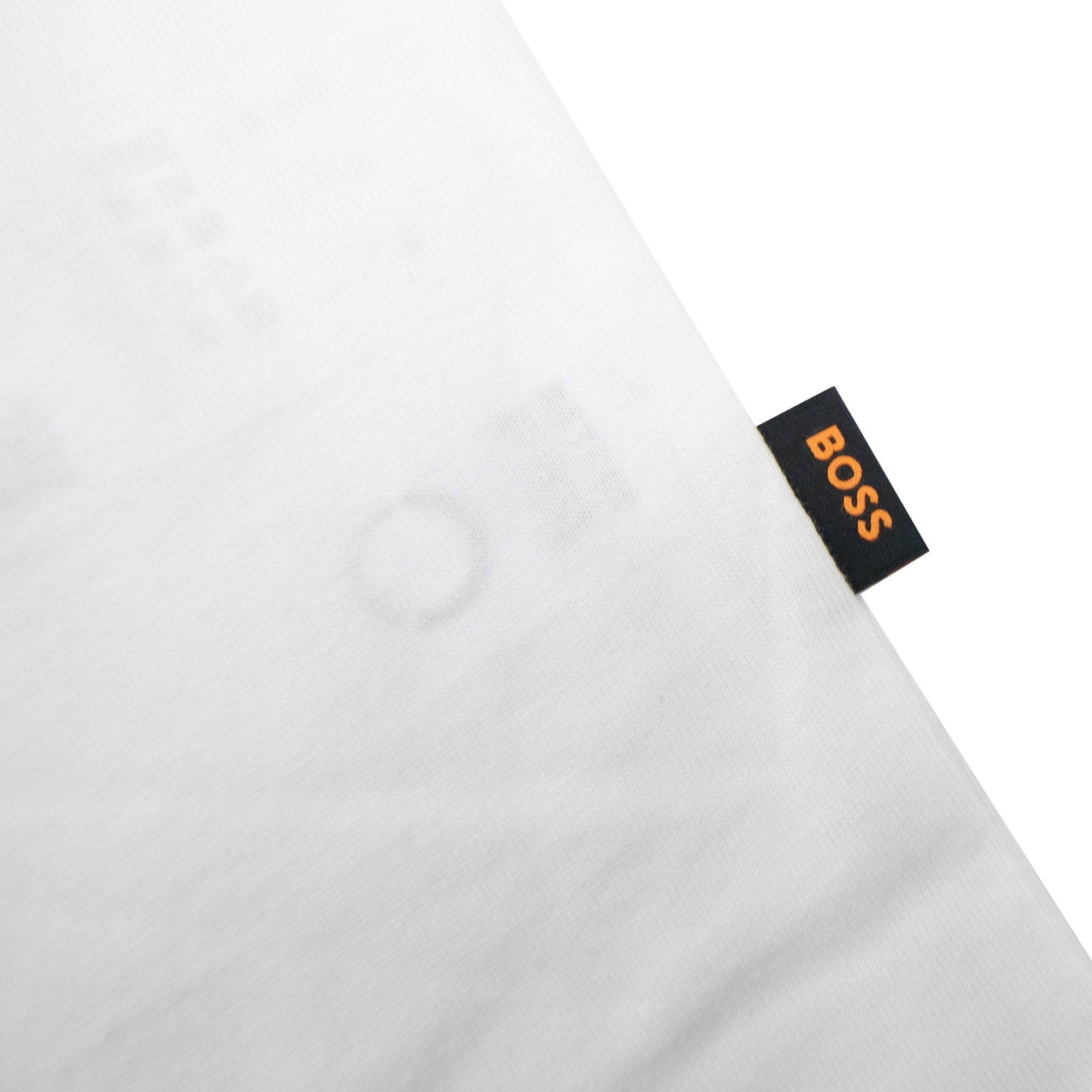 Hugo Boss Tee Heavy Boss Seasonal Artwork T Shirt White 101