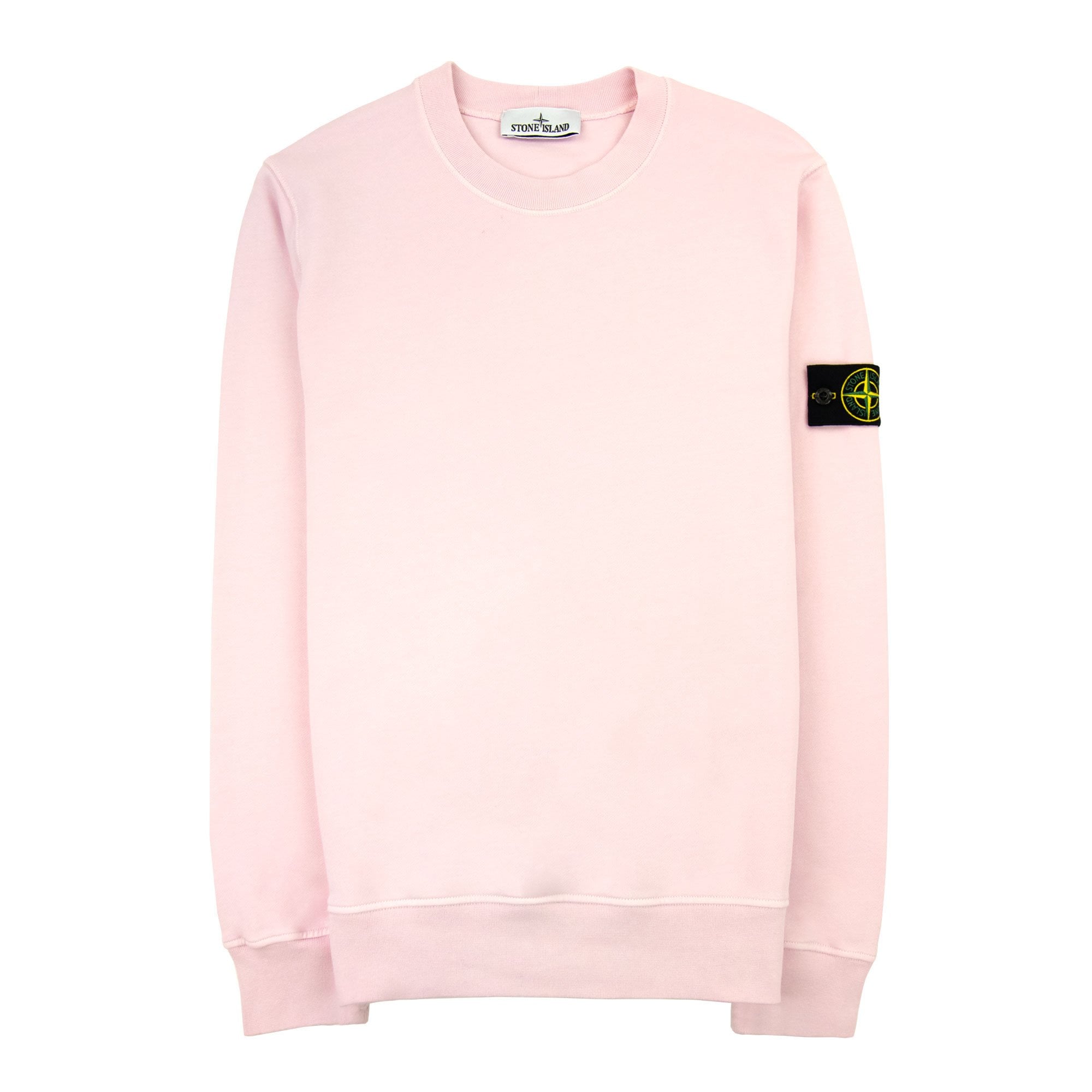 Stone Island 63051 Crewneck Sweatshirt Pink V0080