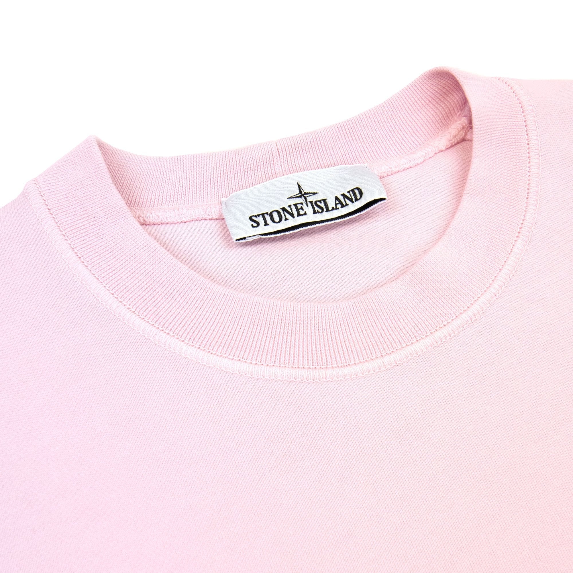 Stone Island 63051 Crewneck Sweatshirt Pink V0080