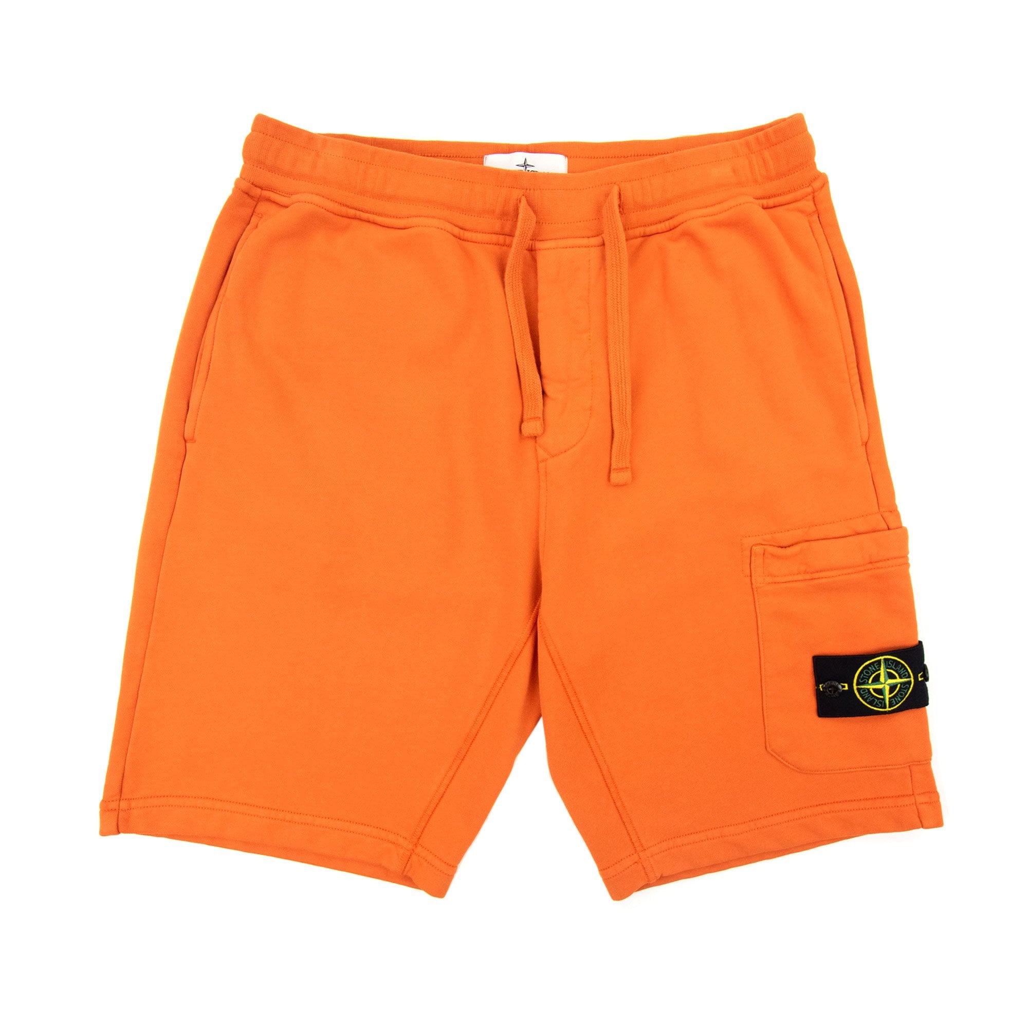 Stone Island 64651 Bermuda Shorts Bright Orange V0032