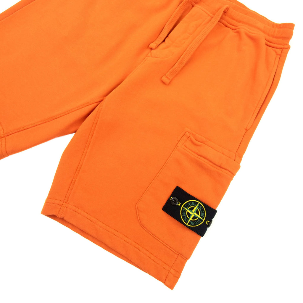 Stone Island 64651 Bermuda Shorts Bright Orange V0032
