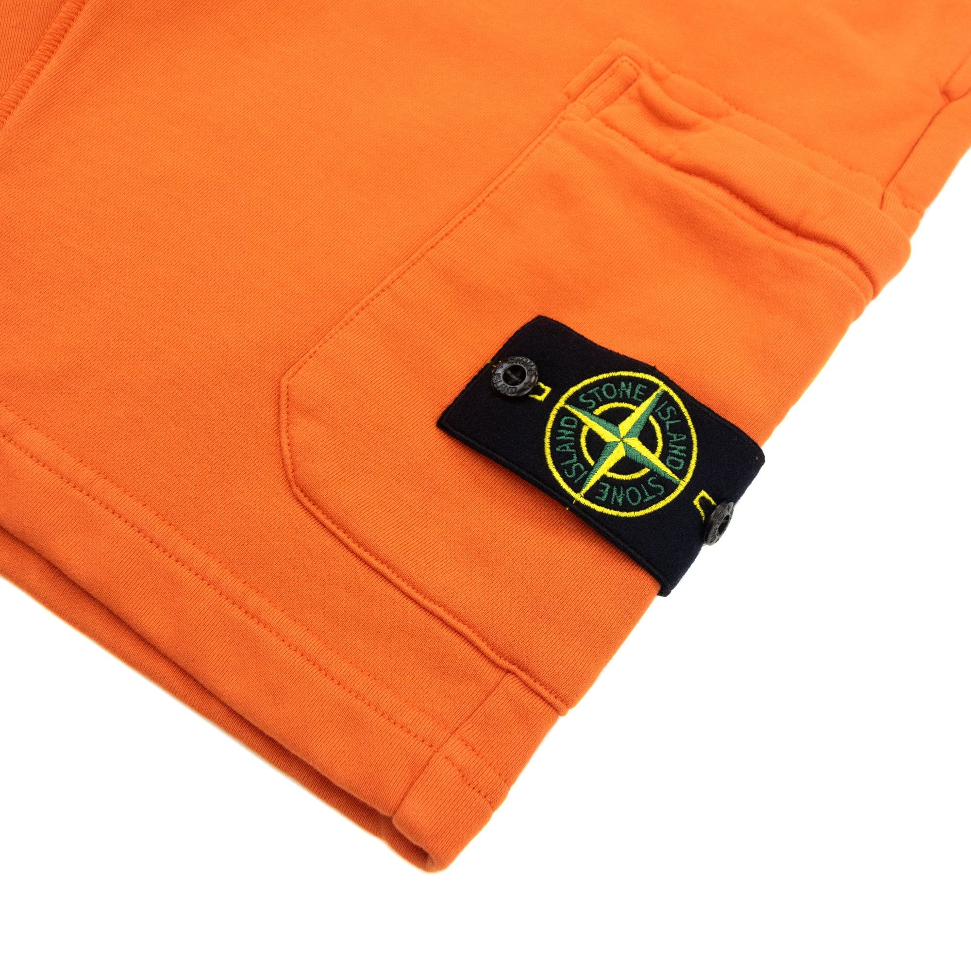 Stone Island 64651 Bermuda Shorts Bright Orange V0032