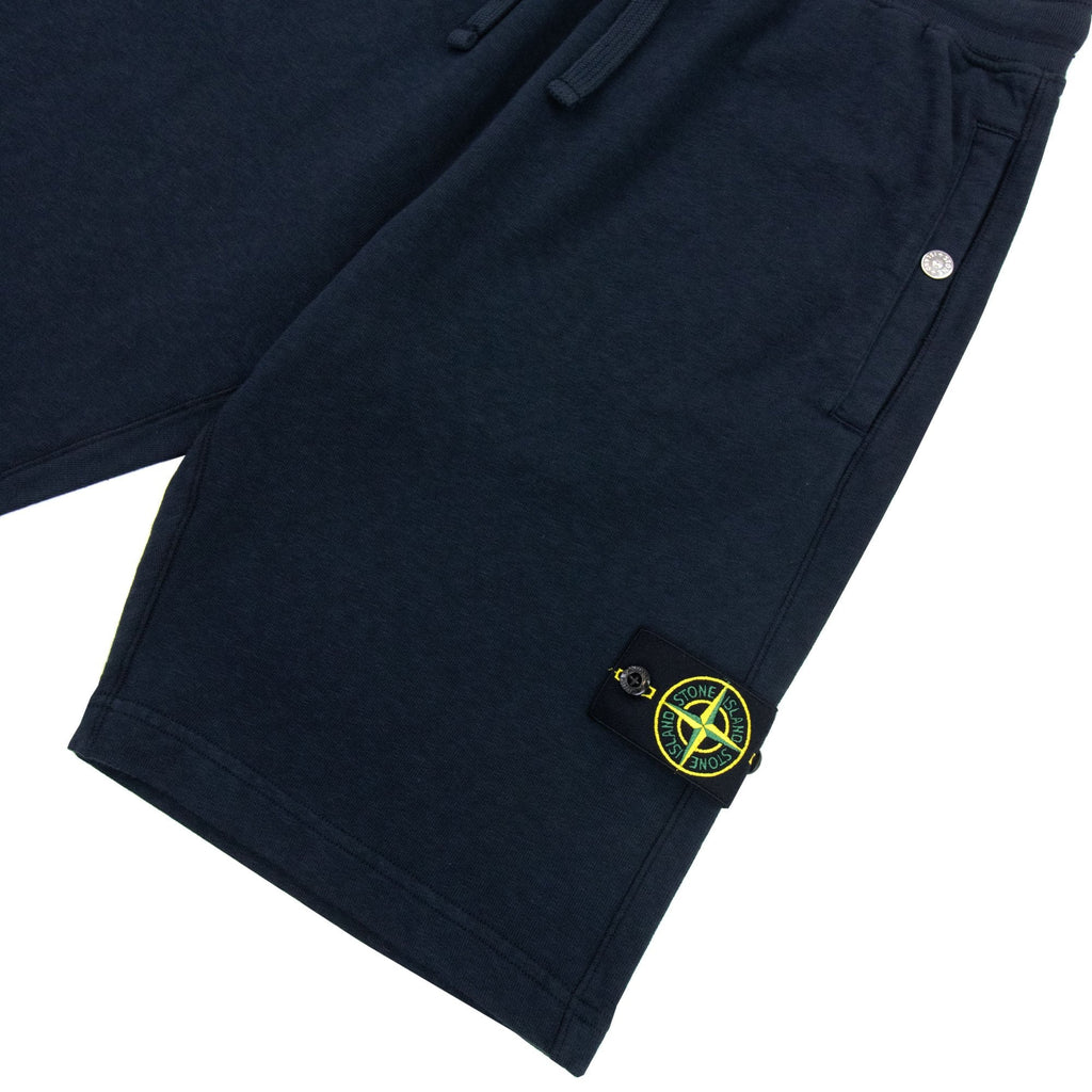 Stone Island 63460 Old Treatment Bermuda Shorts Navy V0020