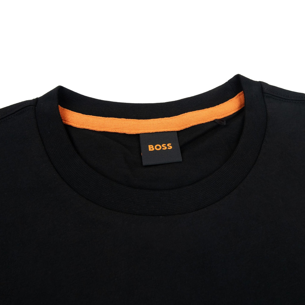 Hugo Boss Tee Heavy Boss Seasonal Artwork T Shirt Black 001