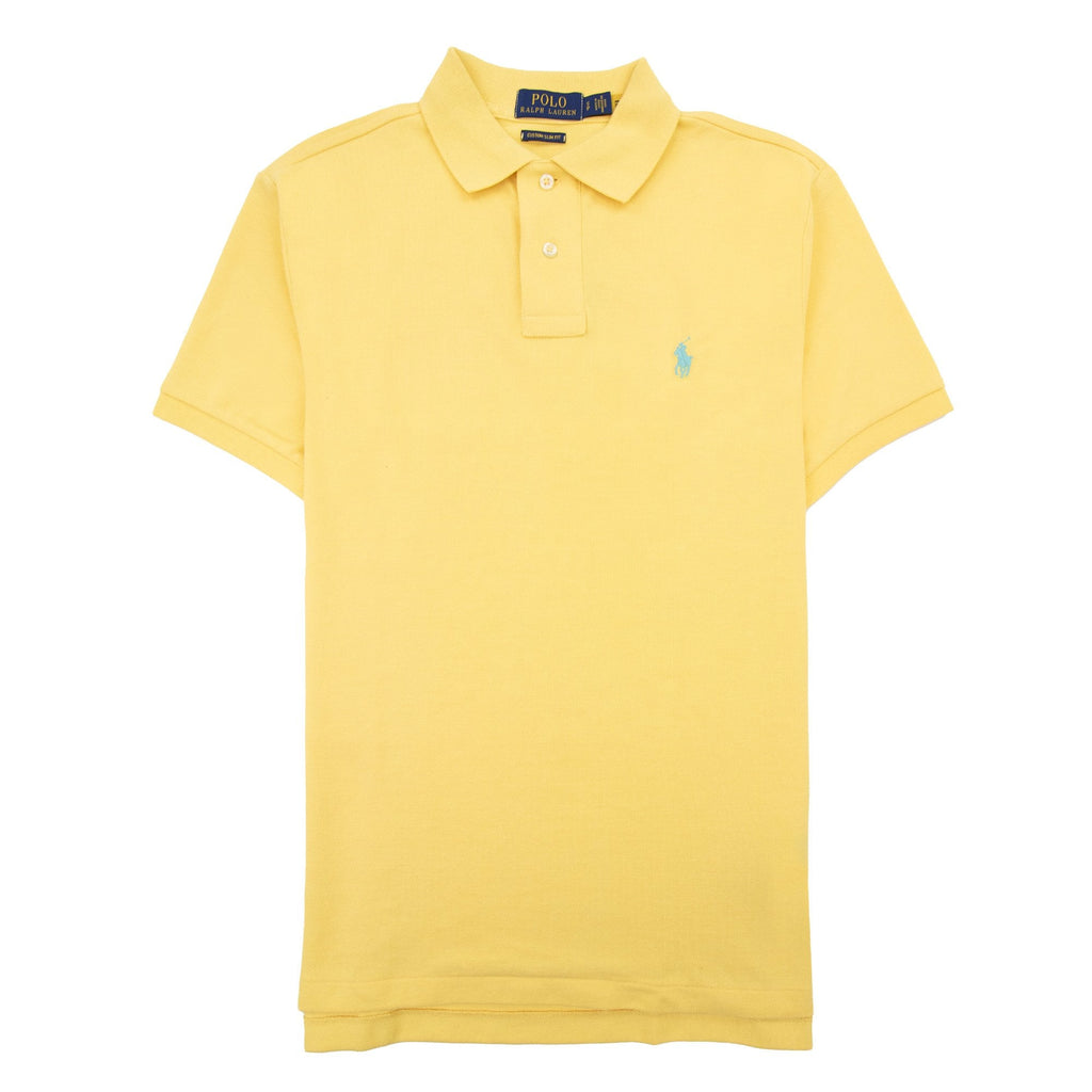 Polo Ralph Lauren Custom Slim Fit Polo Empire Yellow