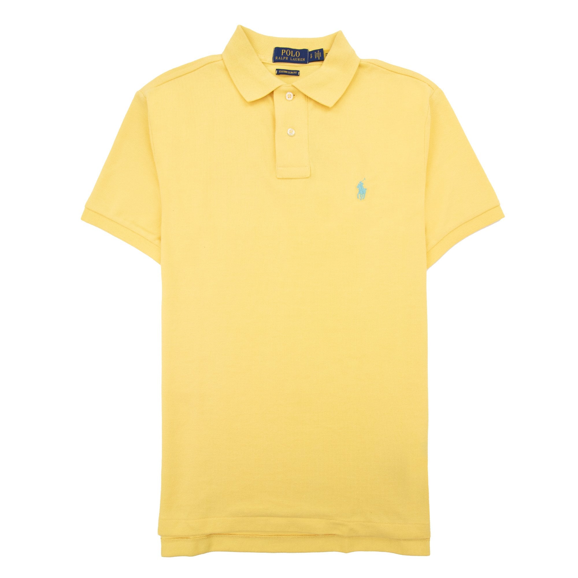 Polo Ralph Lauren Custom Slim Fit Polo Empire Yellow