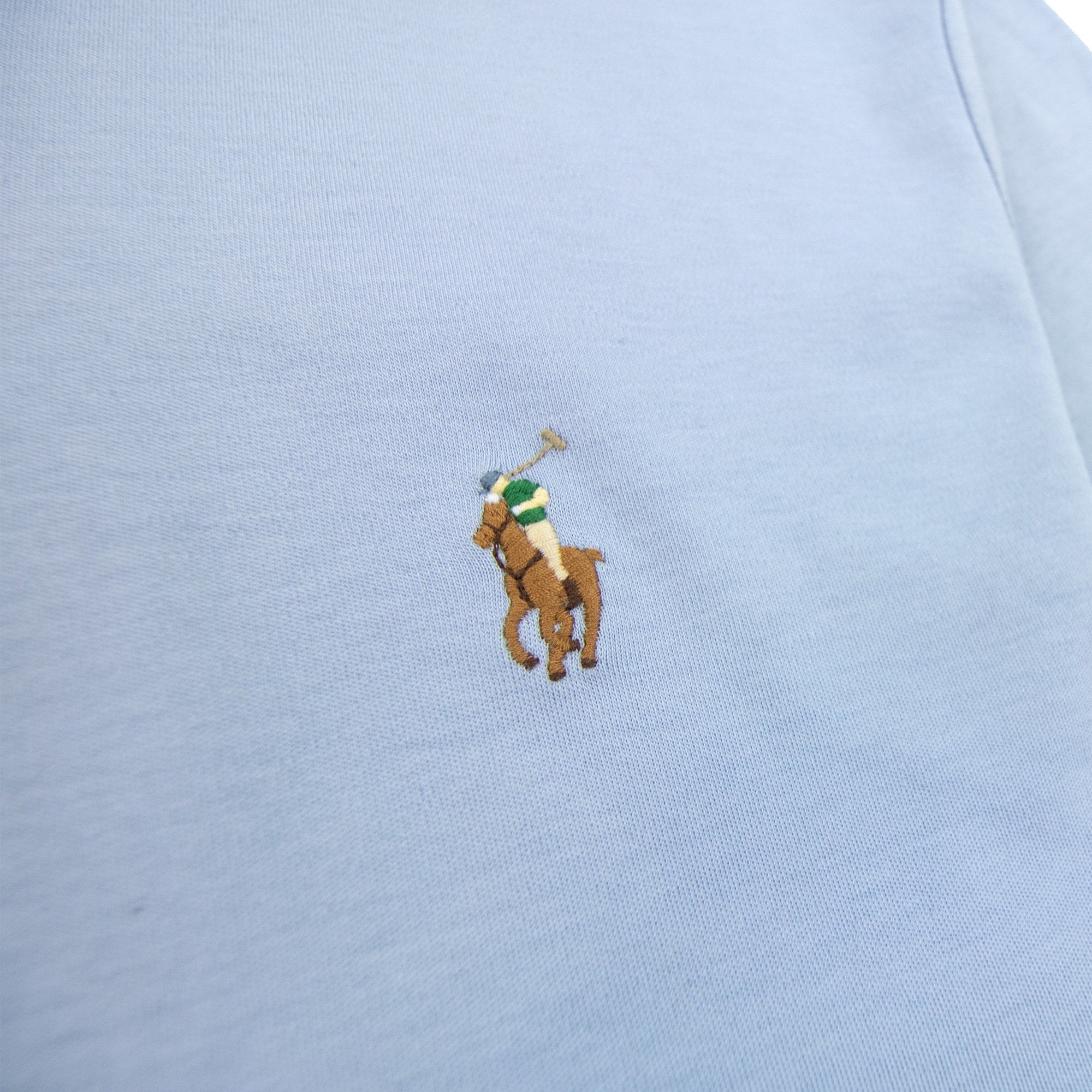 Polo Ralph Lauren Custom Slim Fit Polo Light Blue