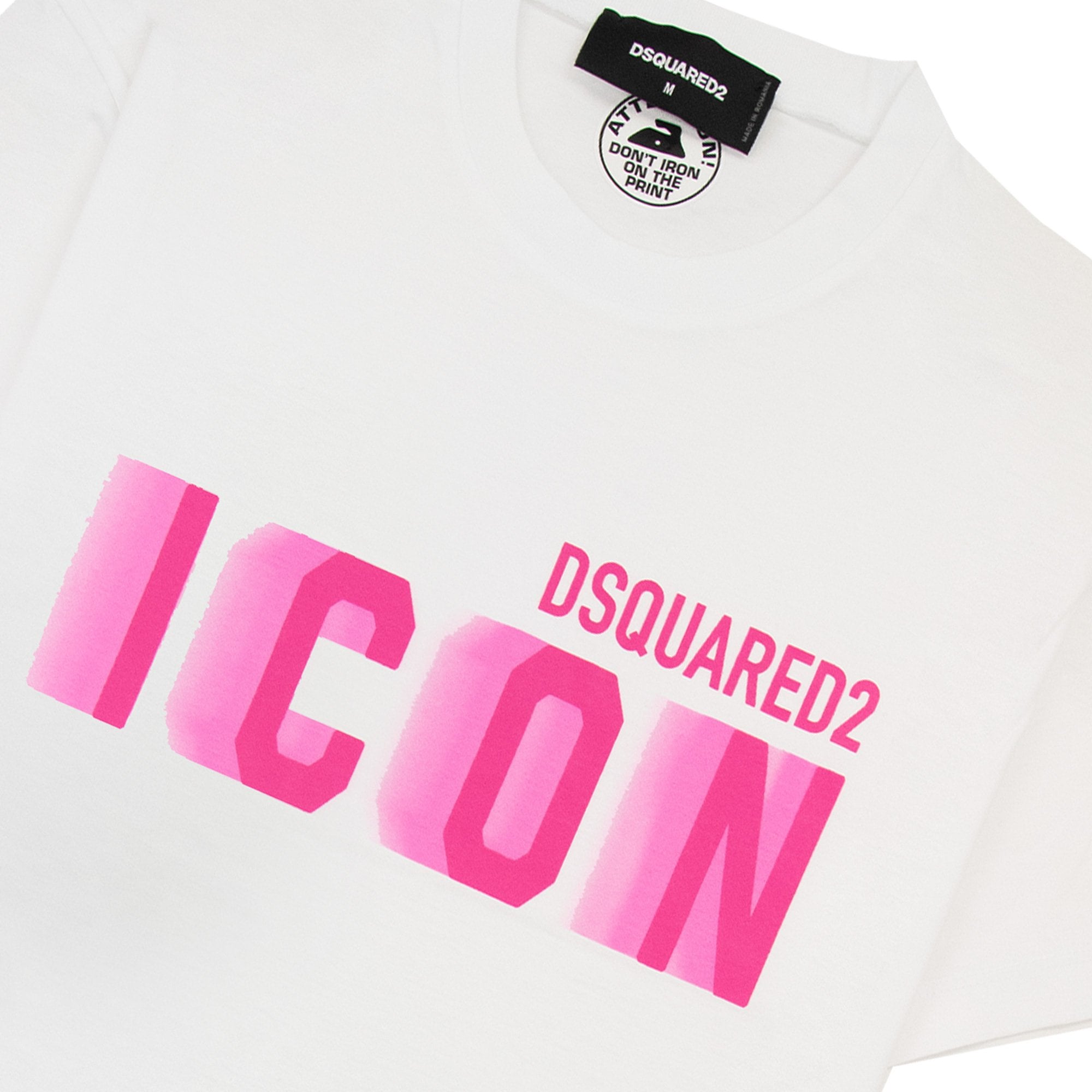 Dsquared2 Icon Blur Cool Fit T Shirt White