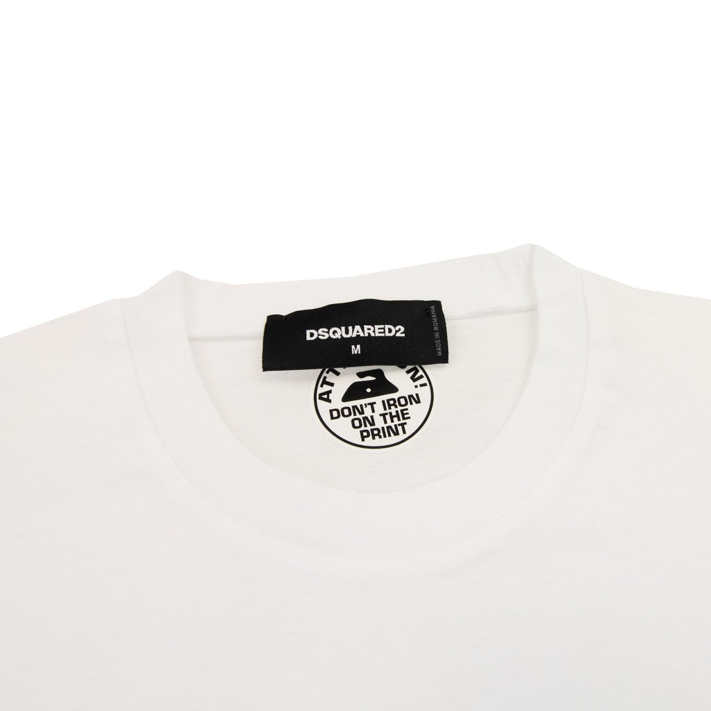 Dsquared2 Icon Blur Cool Fit T Shirt White