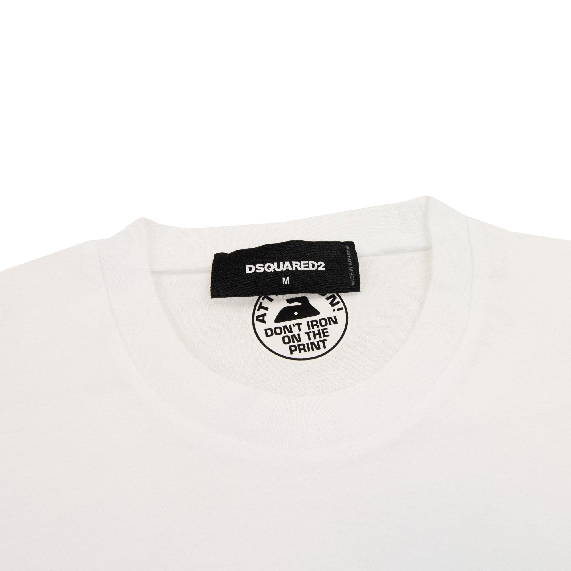 Dsquared2 Icon Blur Cool Fit T Shirt White