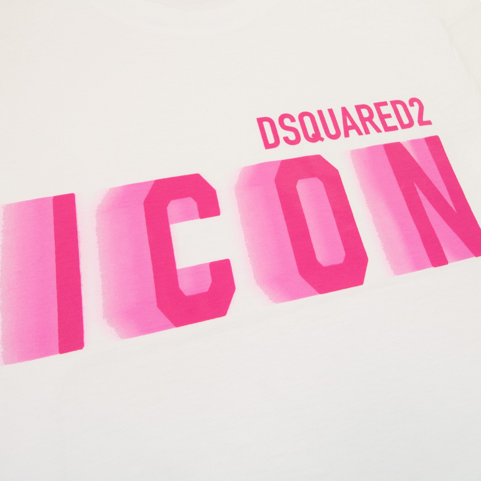 Dsquared2 Icon Blur Cool Fit T Shirt White