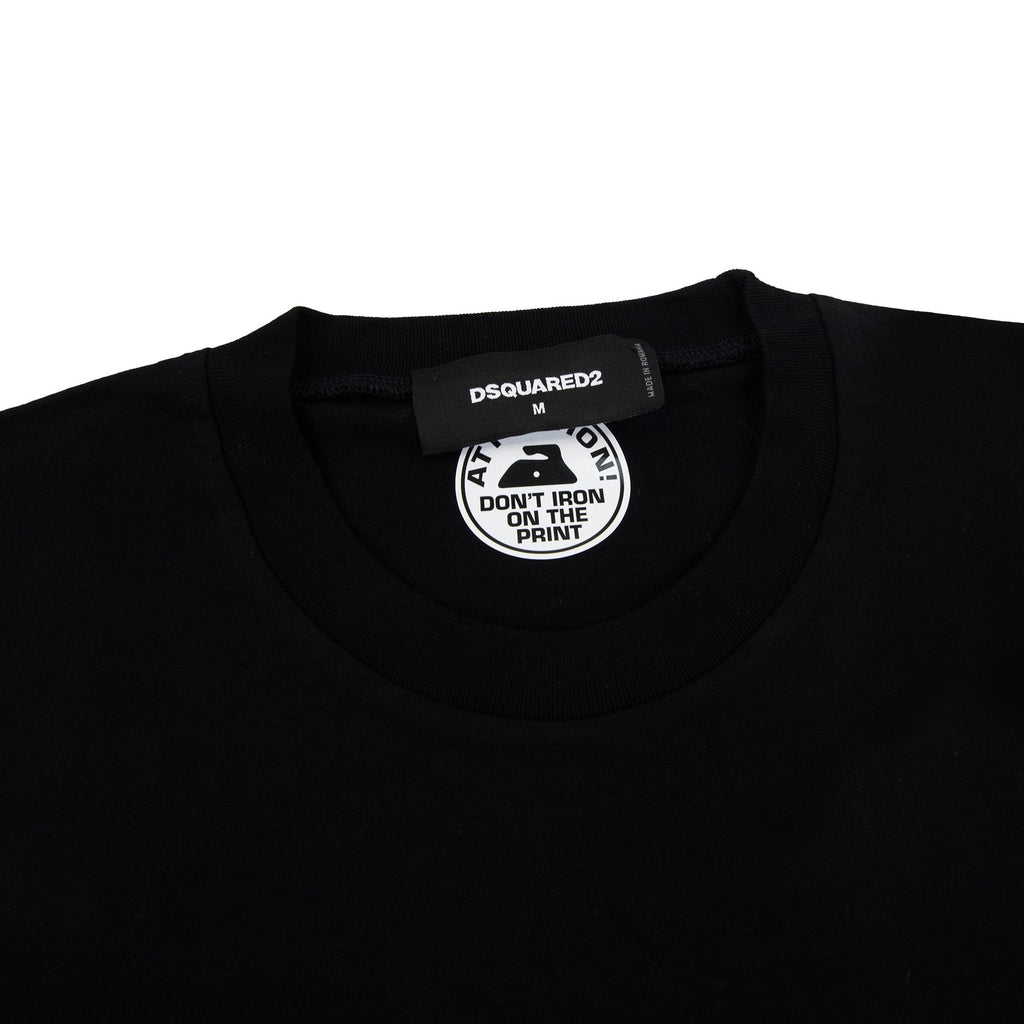 Dsquared2 Icon Blur Cool Fit T Shirt Black