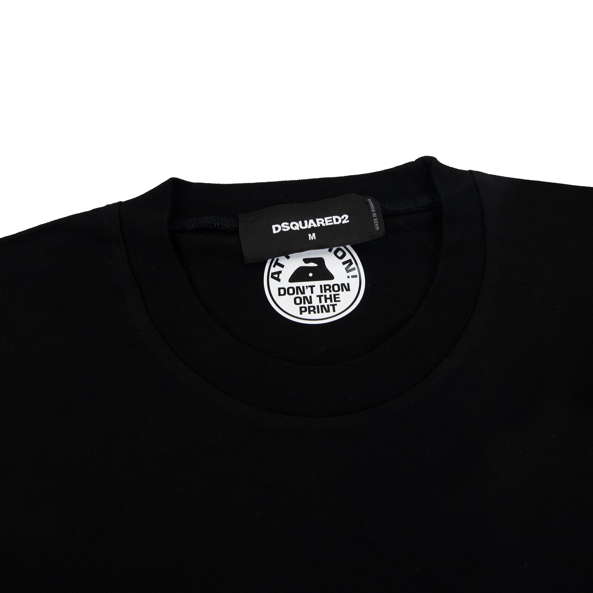 Dsquared2 Icon Blur Cool Fit T Shirt Black