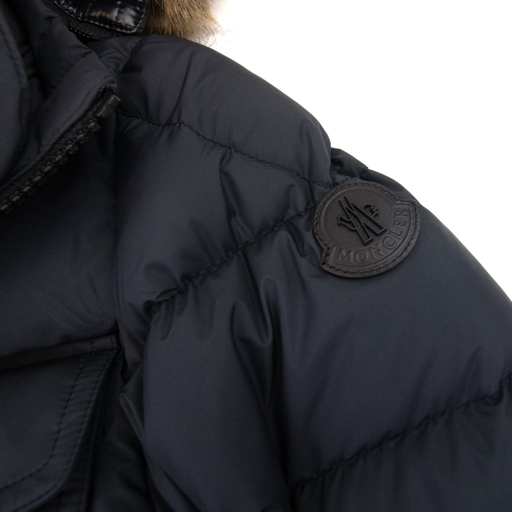 Moncler Chevreuse Short Down Jacket Black 999