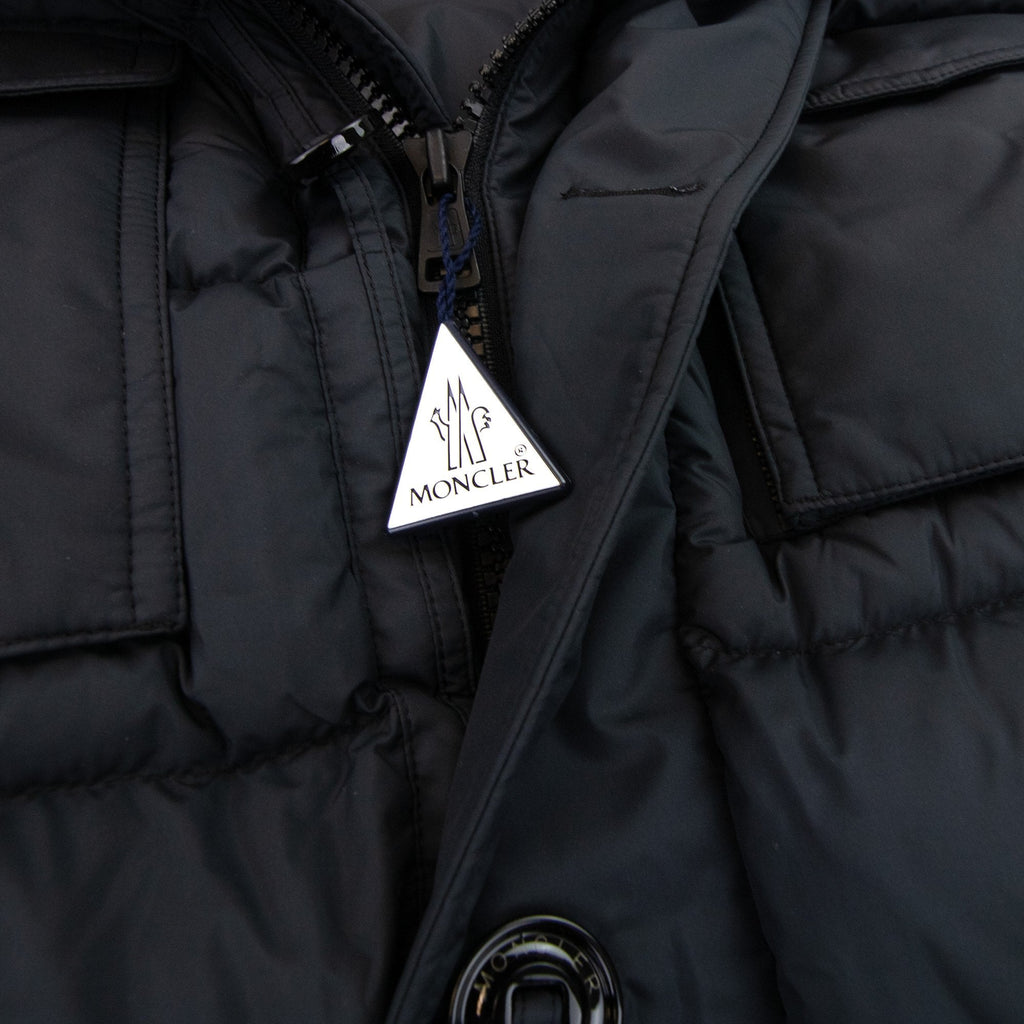 Moncler Chevreuse Short Down Jacket Black 999