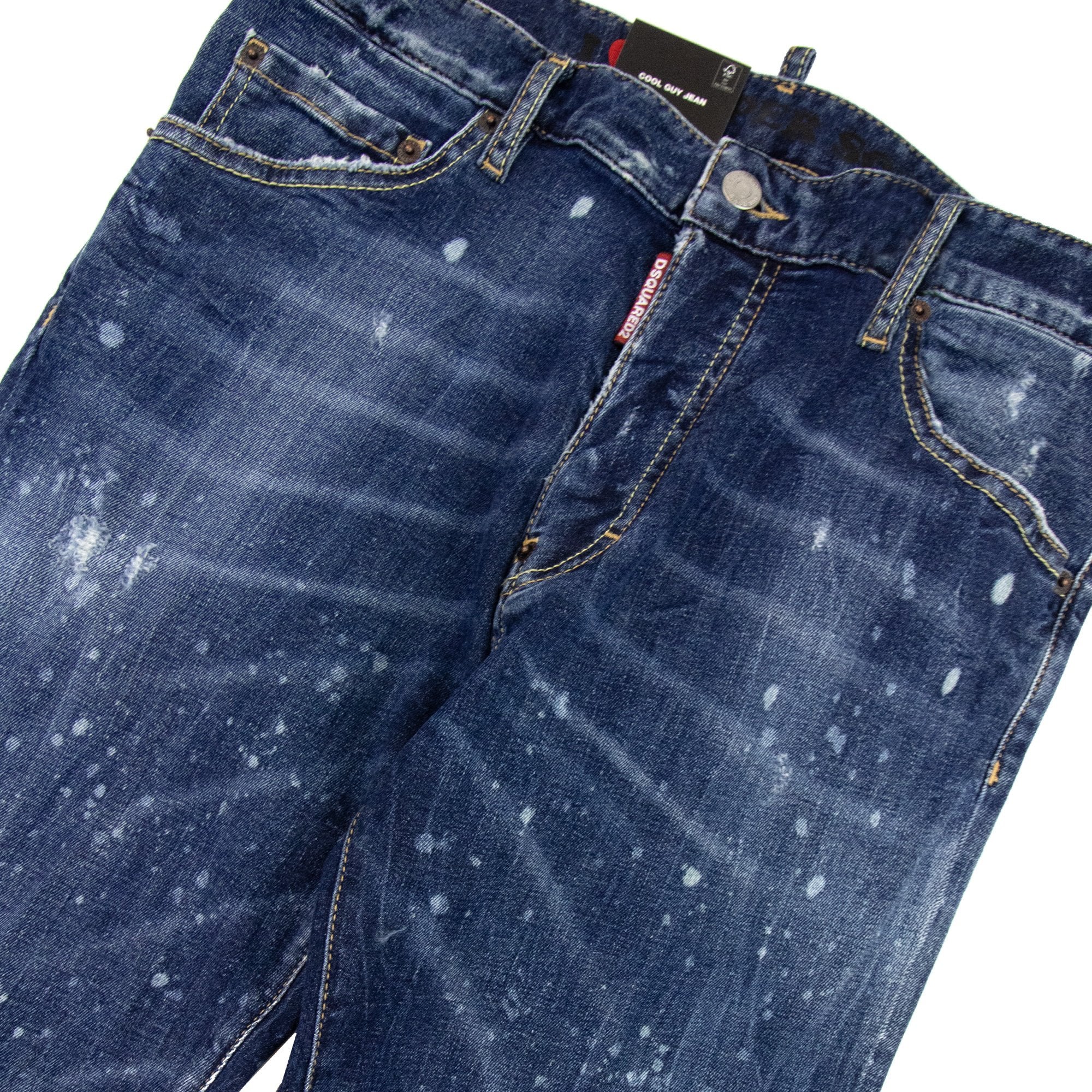 Dsquared2 Dark Moldy Wash Cool Guy Jean Navy Blue 470