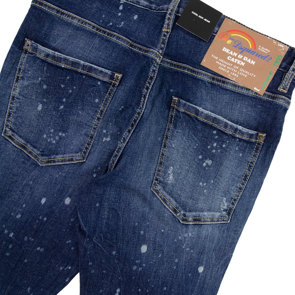 Dsquared2 Dark Moldy Wash Cool Guy Jean Navy Blue 470