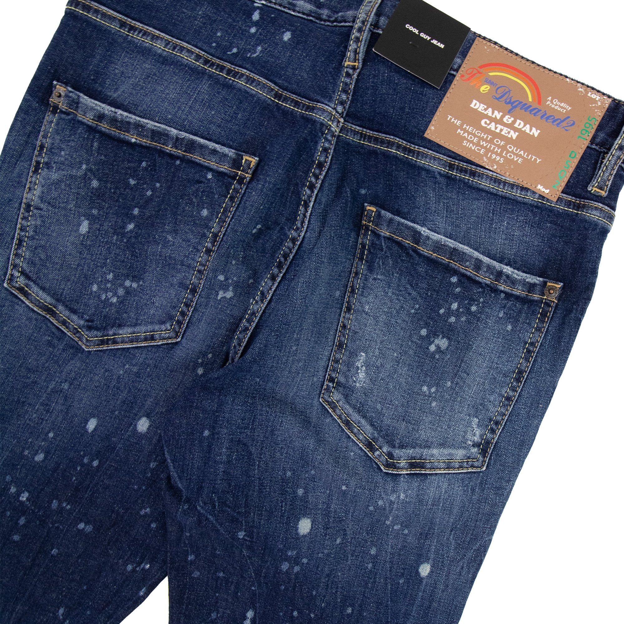 Dsquared2 Dark Moldy Wash Cool Guy Jean Navy Blue 470