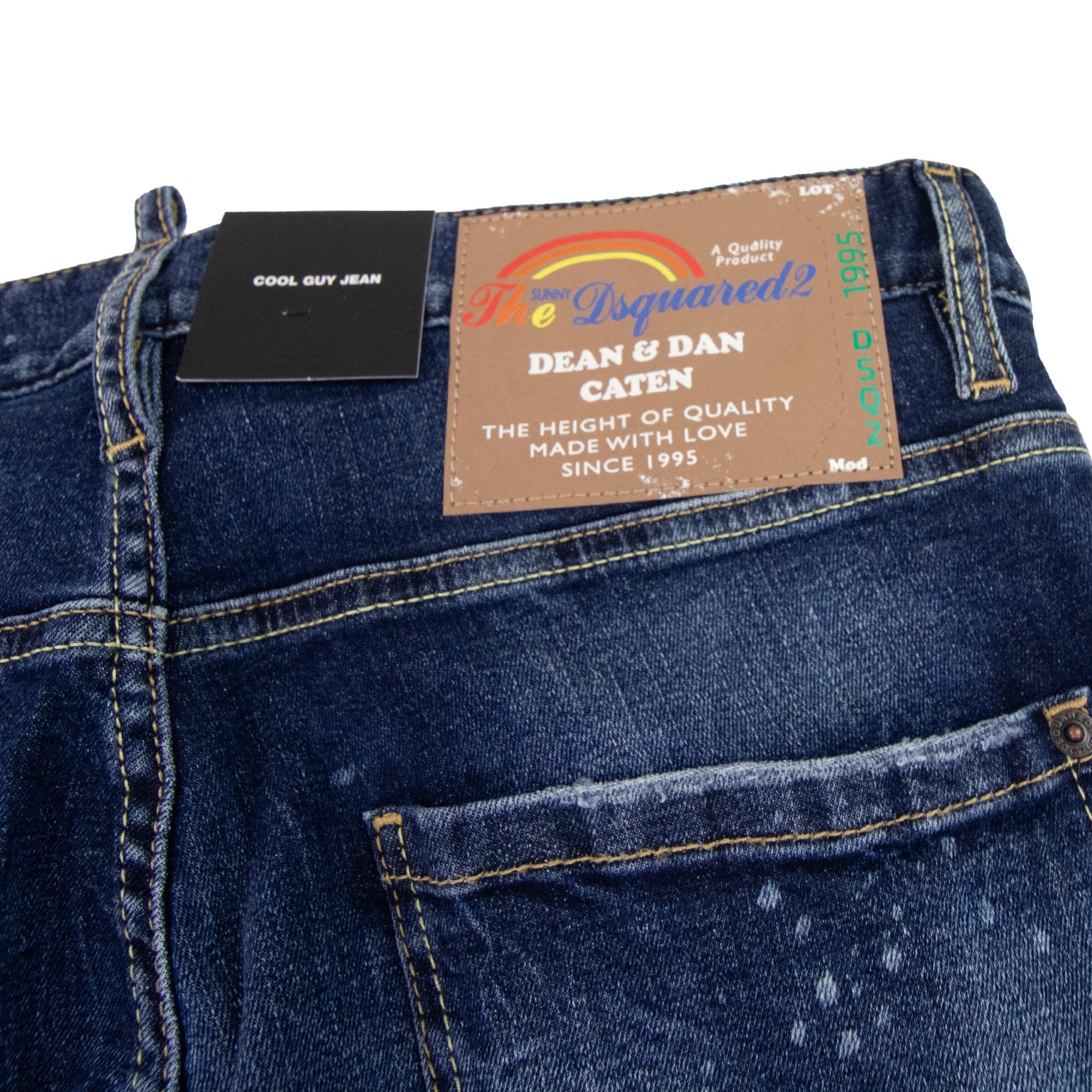 Dsquared2 Dark Moldy Wash Cool Guy Jean Navy Blue 470
