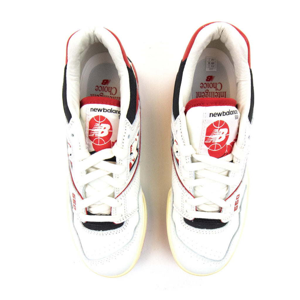 New Balance 550v Low Trainers White
