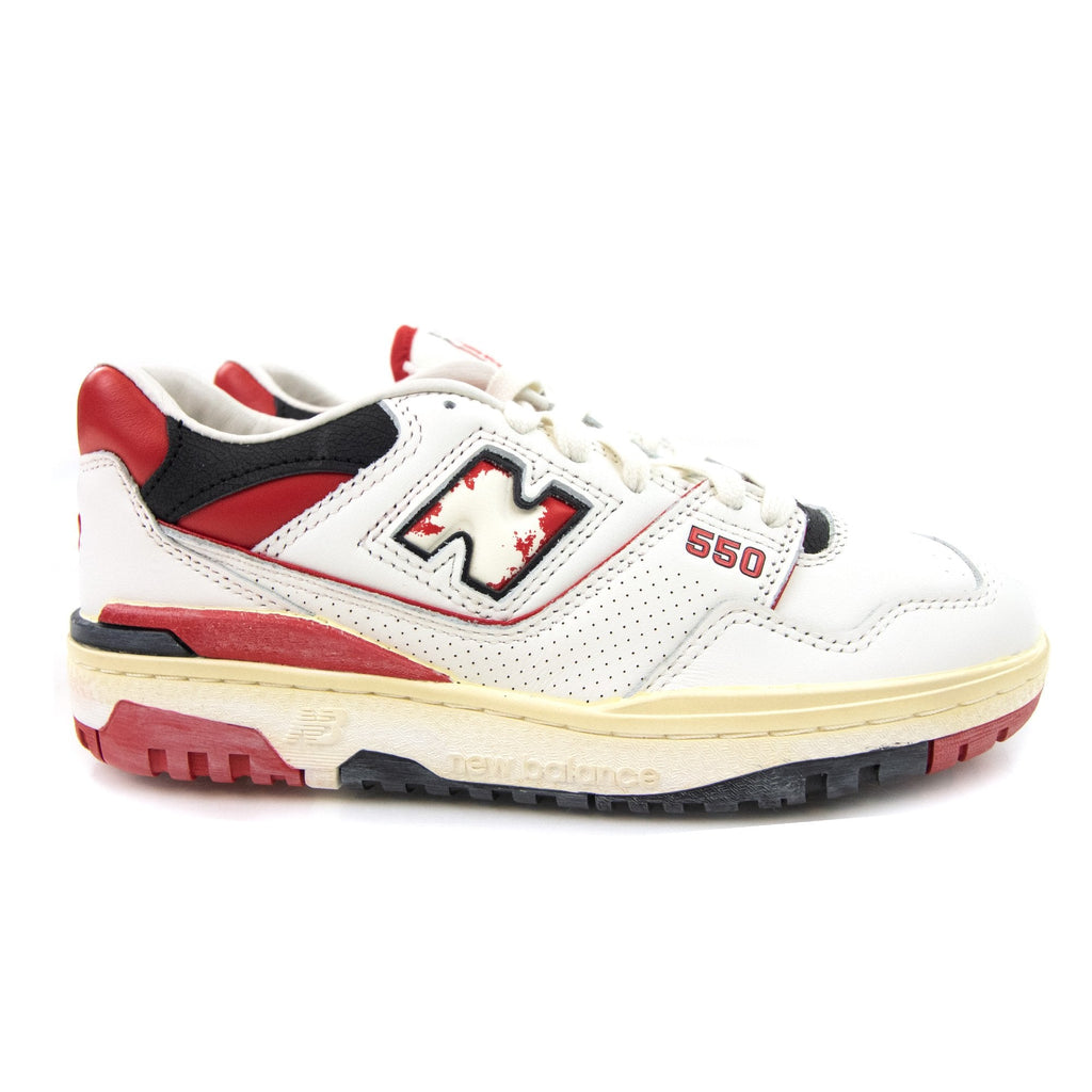 New Balance 550v Low Trainers White