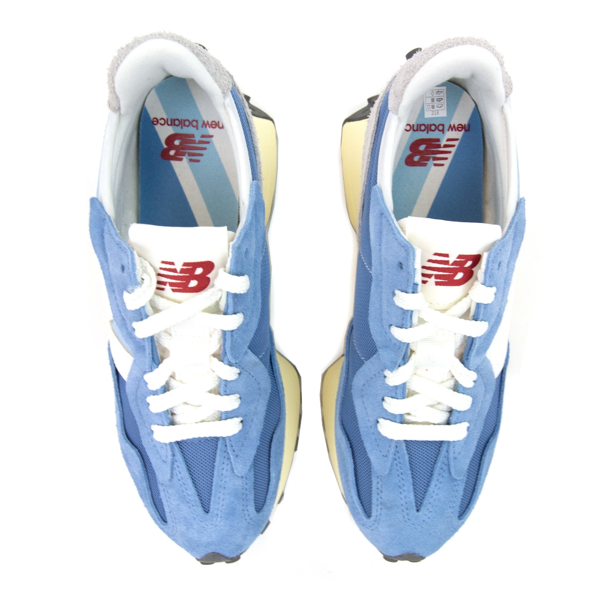 New Balance U327 Runner Trainer Blue Laguna