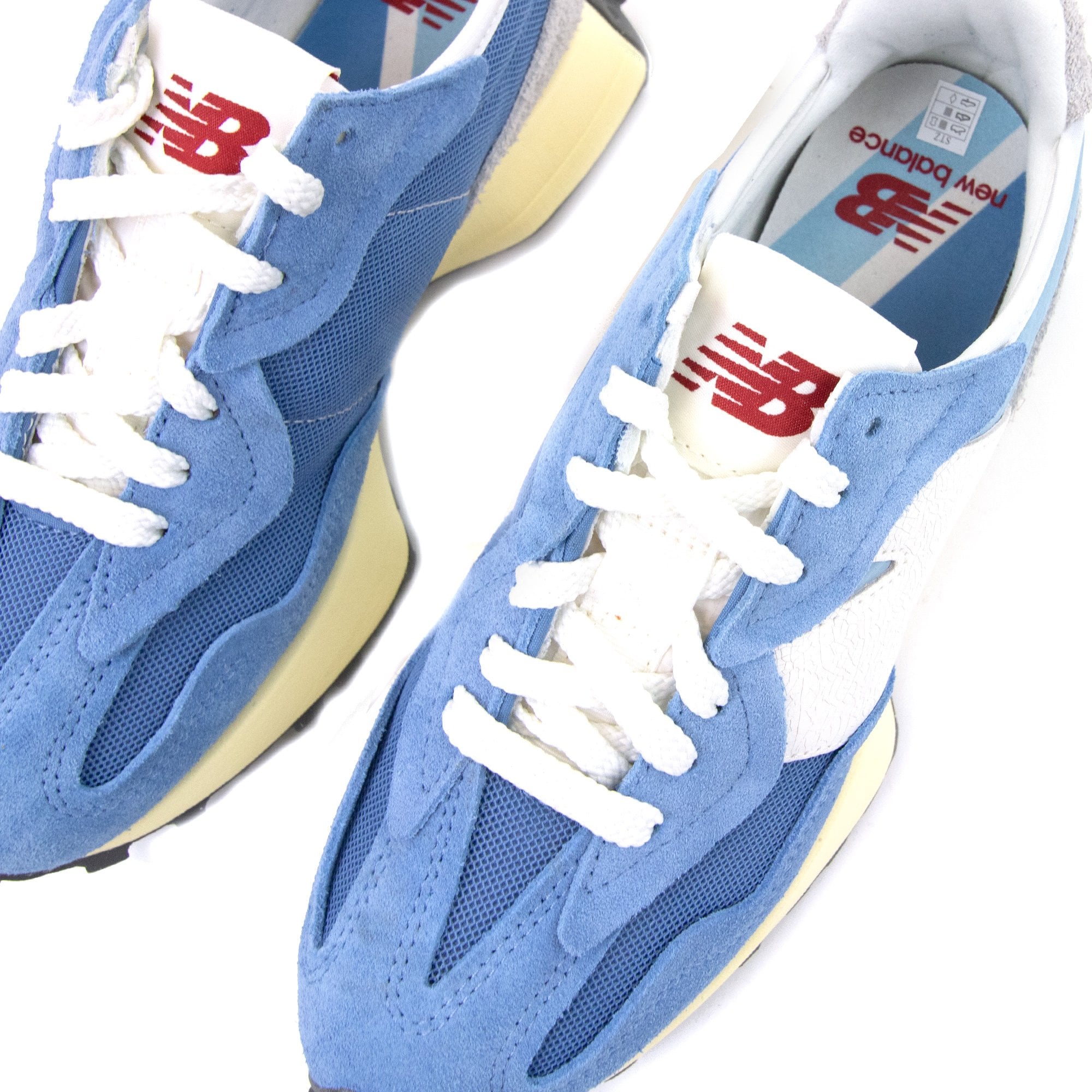 New Balance U327 Runner Trainer Blue Laguna