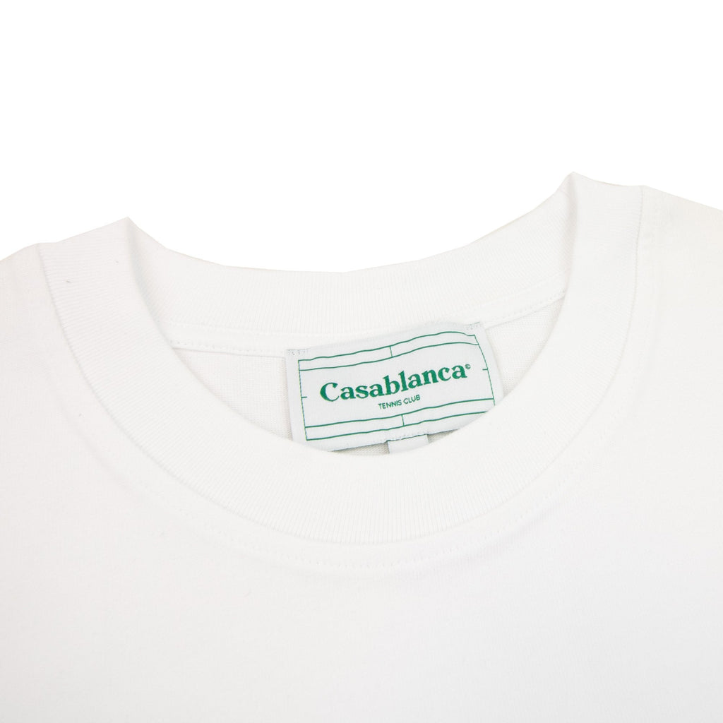 Casablanca Unity Is Power Printed T Shirt White 001