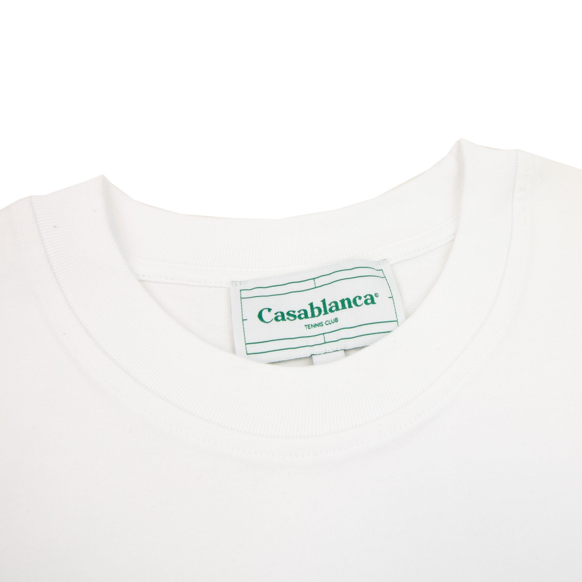 Casablanca Unity Is Power Printed T Shirt White 001
