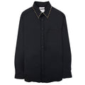 Valentino Rockstud Untitled Overshirt Black 0no
